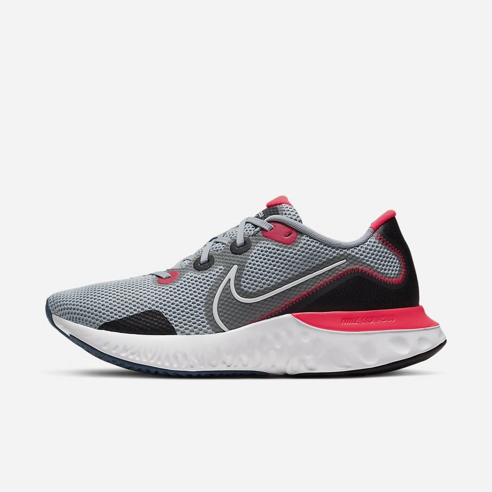 Chaussure De Running Nike Renew Run Grise 7405-261 Obsidian Mist/Black/Laser Crimson/White Homme | AZD-32851534